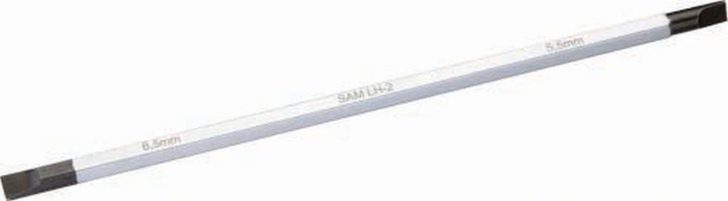 LAME REVERSIBLE DE RECHANGE FENTE 3,5-4 MM SAM OUTILLAGE - LH1