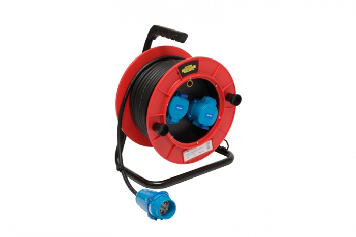 Enrouleur Maréchal 25m 2x4 24V-CEBA-MAR808A25407