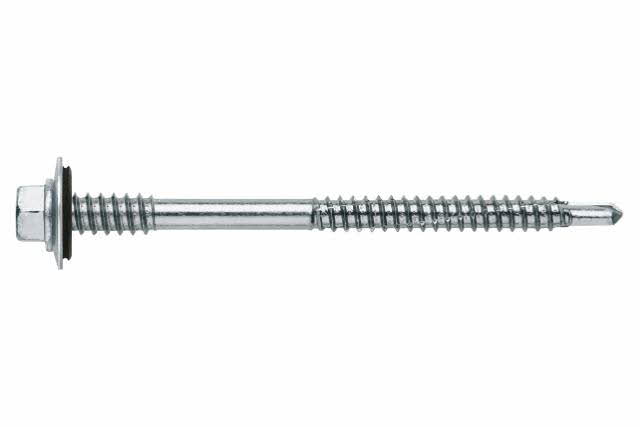 Boite de 500 Vis autoperceuse INDEX tête hexagonale Filetage M5.5 L 98 mm-PS1655098
