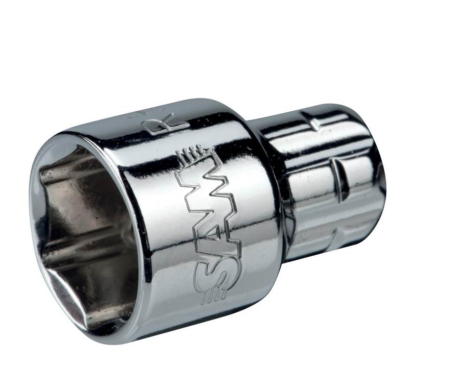 DOUILLE TRAVERSANTE 1/4 6P SD 4 MM SAM OUTILLAGE - RHS4