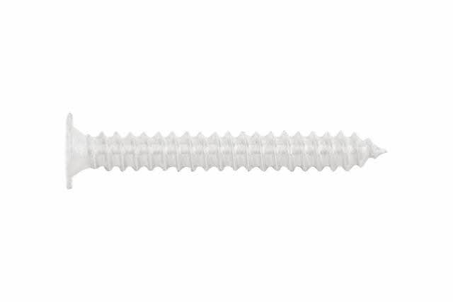 Boite de 500 Vis INDEX à tôle blanche Filetage M4 L 22 mm -TCPB4222