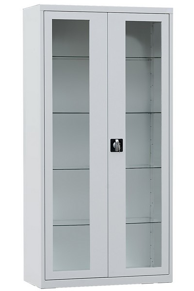 ARMOIRE MÉDICALE À VITRES EN VERRE TREMPÉ SORI 900X420X1800 ARMAPRO -AMV18