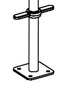 VERIN DE NIVEAU ALTRAD 60 CM AERIS 45 - J04507