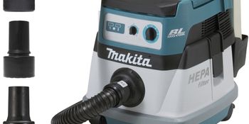 Aspirateur MAKITA 36 V => 2 x 18 V Li-Ion 100 mbar - DVC863LZX