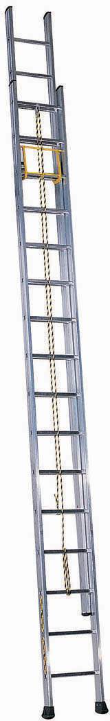 Echelle coulissante DUARIB à corde 2 plans incendie et secours MASTER 6m10 - 418410