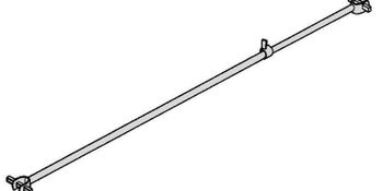 Lisse extensible 2,25 m à 3,50 m ALTRAD AERIS 45 - Q4514
