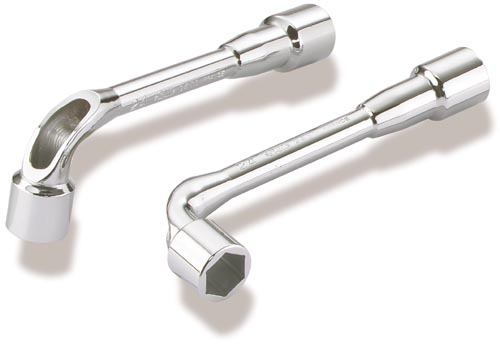 JEU DE 6 CLÉS À  PIPE SAM OUTILLAGE DÉBOUCHÉES 6/6 PANS SATINÉE 7 A 17 MM - 94-J6