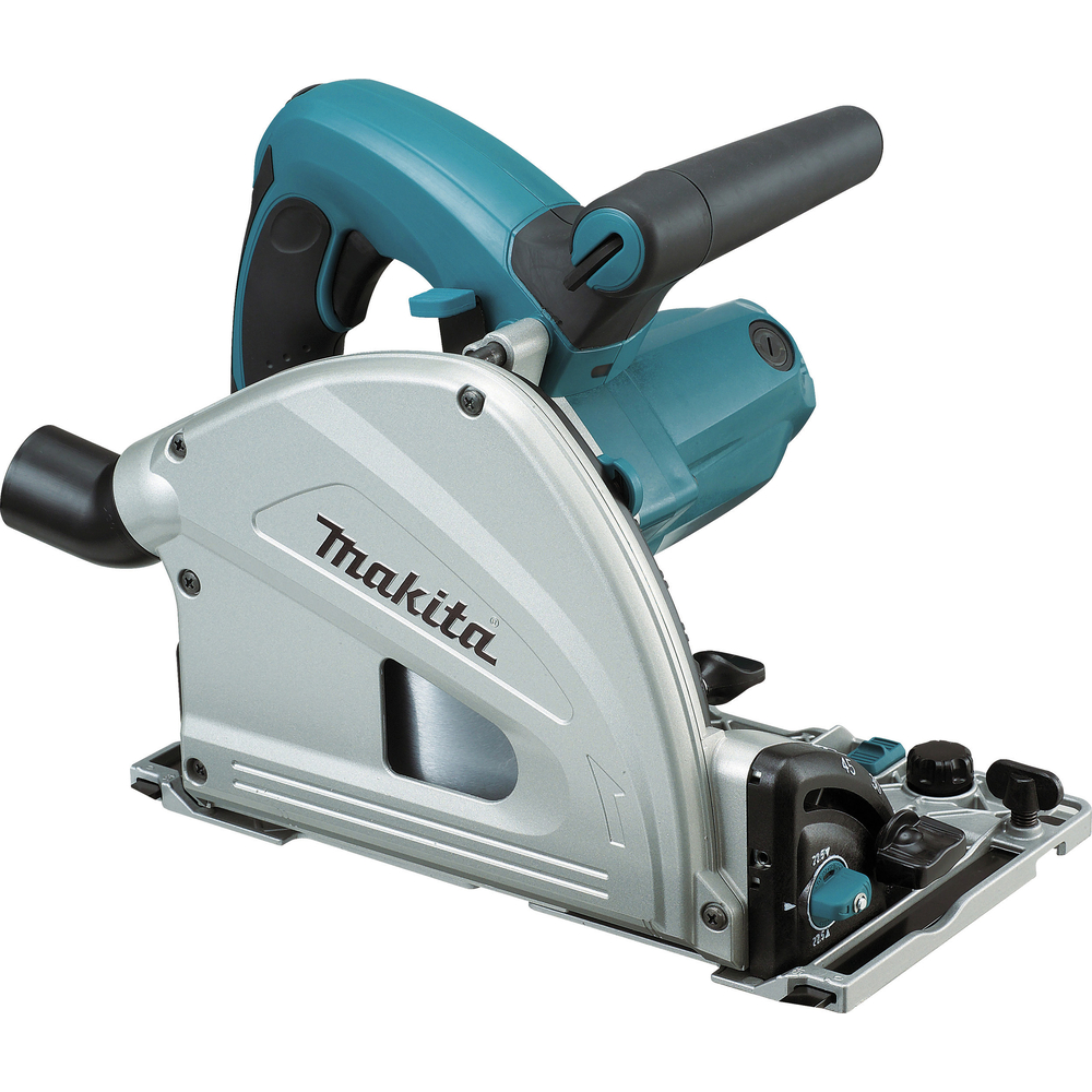 SCIE PLONGEANTE MAKITA 1300 W Ø 165 MM + COFFRET MAK PAC SP6000J