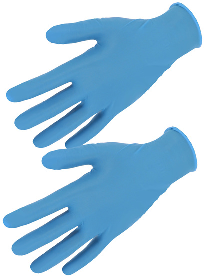 Gant nitrile Contact alimentaire 15 Boîte 100 gants - SINGER - AUU4010