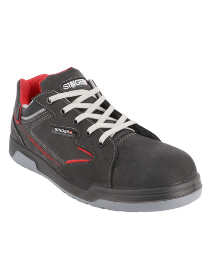 Chaussure de sécurité basse cuir nubuckS3 SRC - SINGER - BERGAM