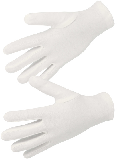 Gant coton interlock blanchi pour manipulations fines - SINGER - JBP100SW