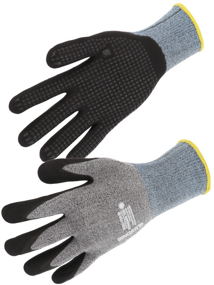 Gant nitrile mousse Picots nitrile sur la paume - SINGER - NYMFIT00
