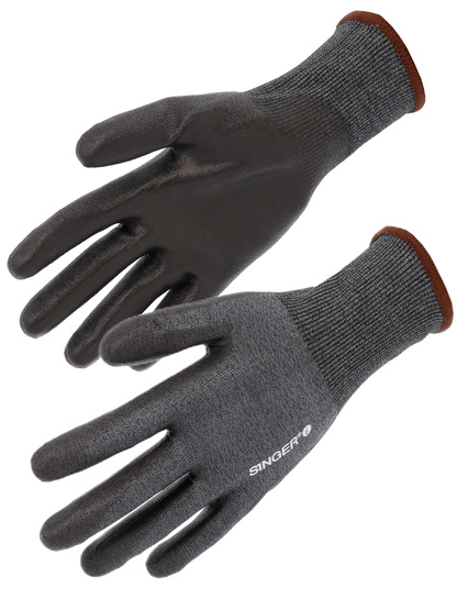 Gant PEHD Coupure D Paume enduite PU Jauge 18 - SINGER - PHD18PUB