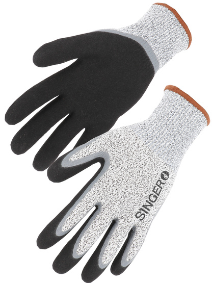 Gant PEHD Coupure D Enduit nitrile double couche - SINGER - PHD500