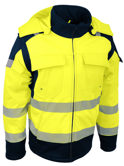 Veste Softshell de signalisation Doublépolaire 2X1 - SINGER - VILNA