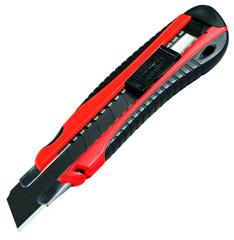 CUTTER DE PLAQUISTE (LAME DE 25 MM) SUR CARTE TALIAPLAST - 401363