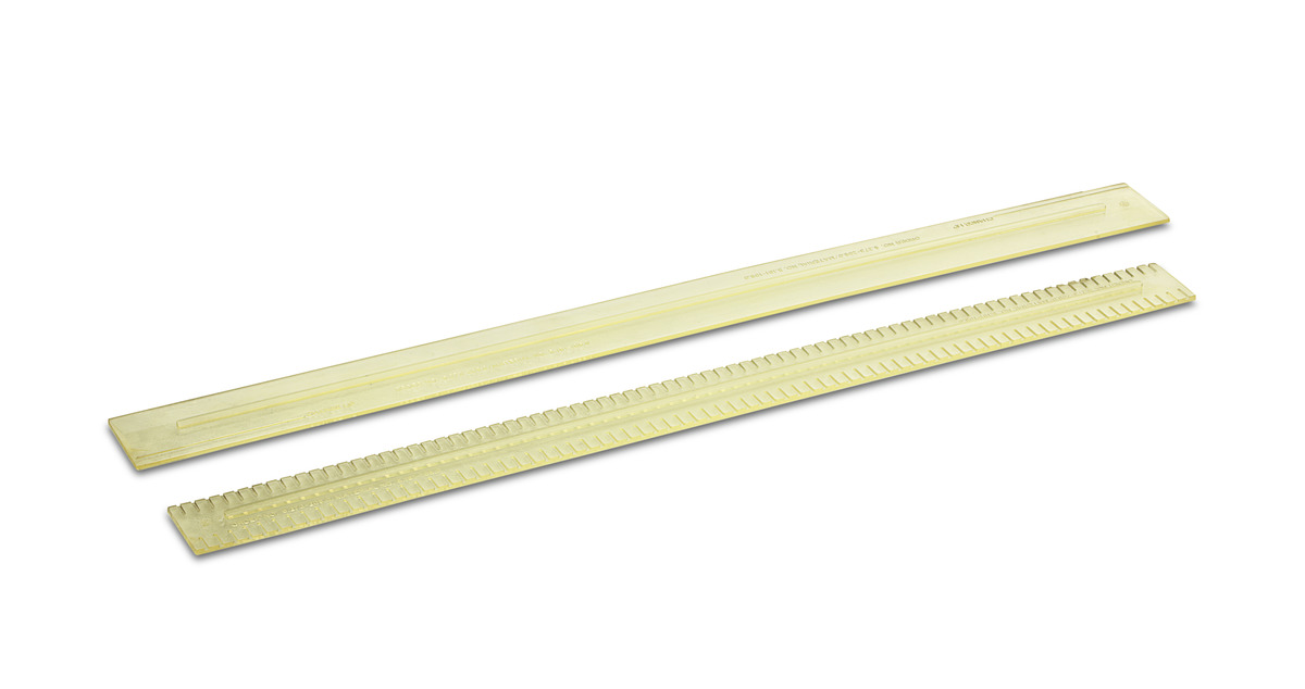 Jeu de lèvres de caoutchouc cannelé résistant aux hydrocarbures. strié. 1.222 mm KÄRCHER - 62730250