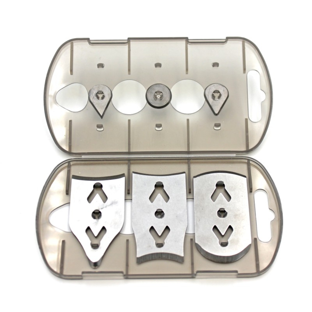 LAME DE RECHANGE GRATTOIR DE PRÉCISION - x 6 pcs - EDMA - 527791