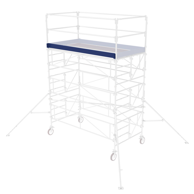 PLINTHE LATÉRALE 3M BOIS TRAITÉE BLEUE - TUBESCA COMABI - 00015685