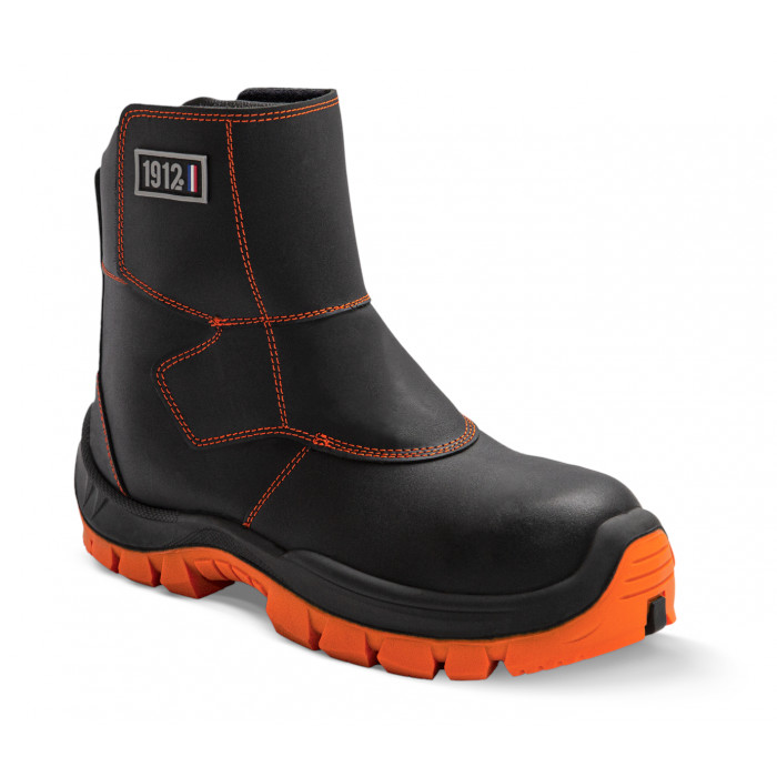 CHAUSSURES SOUDEURS VOLCA GASTON MILLE RÉSISTANT AUX PROJECTIONS DE MÉTAL FONDU S3L HI HRO FO WG LG SR - VONO3