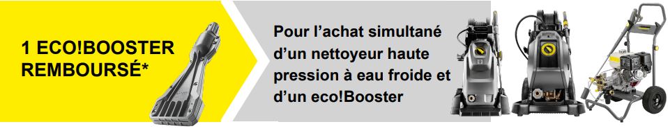 380€ ttc remboursés nettoyeur haute pression eau chaude medium super électrique