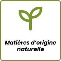 Matières d'origine naturelle Matières d'origine naturelle