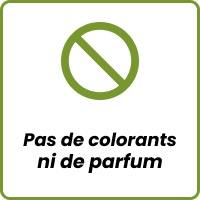 Pas de colorants ni de parfum Pas de colorants ni de parfum