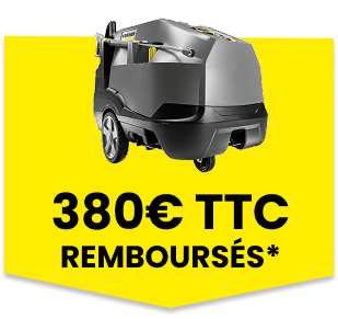 380&euro; ttc rembours&eacute;s nettoyeur haute pression eau chaude Medium Super Electrique