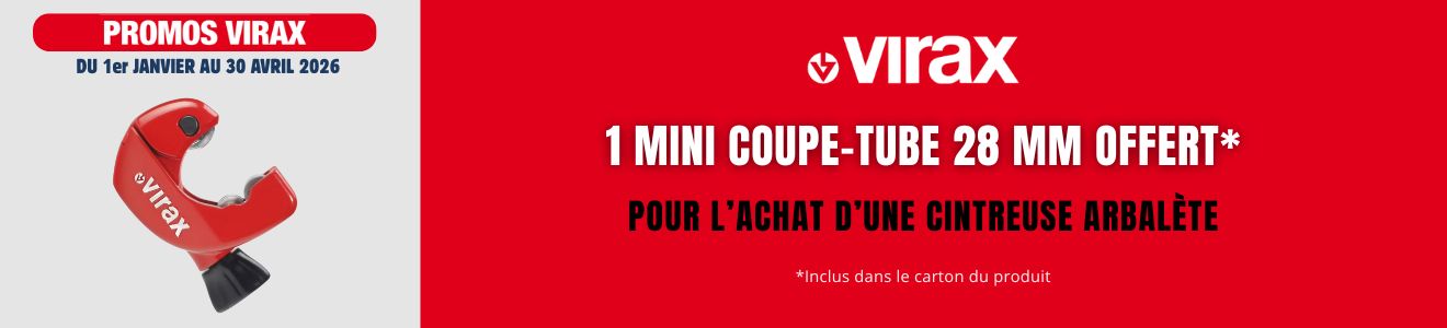 promos virax mini coupe-tube offert