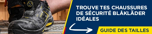 Guide des tailles blaklader chaussures-de-securite