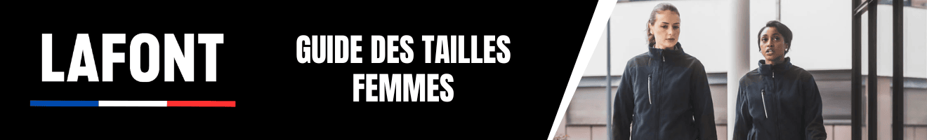 Guide des tailles Lafont femmes