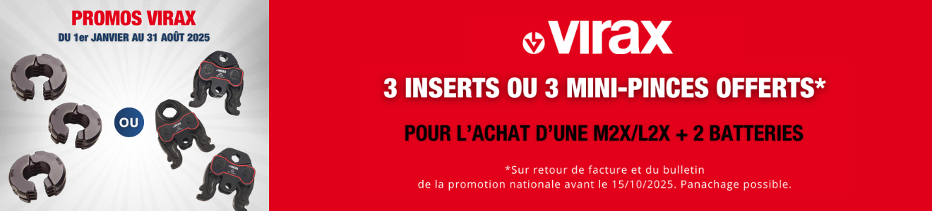 promos virax inserts et mini-pinces promos virax inserts et mini-pinces