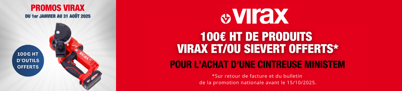 promos virax cintreuse ministem