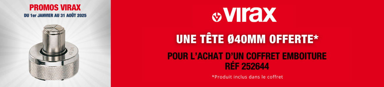 promos virax tête 40mm promos virax tête 40mm