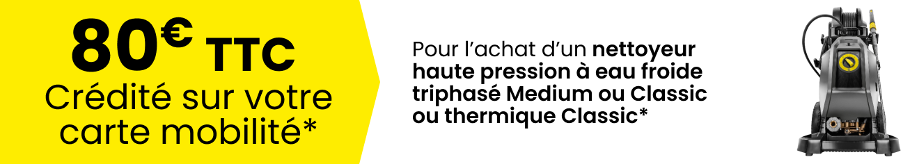 80€ ttc crédité nettoyeur haute pression eau froide triphasé 80€ ttc crédité nettoyeur haute pression eau froide triphasé