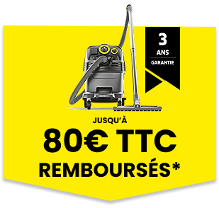 80&euro; ttc rembours&eacute;s aspirateur eau et poussi&egrave;re AP ou TACT