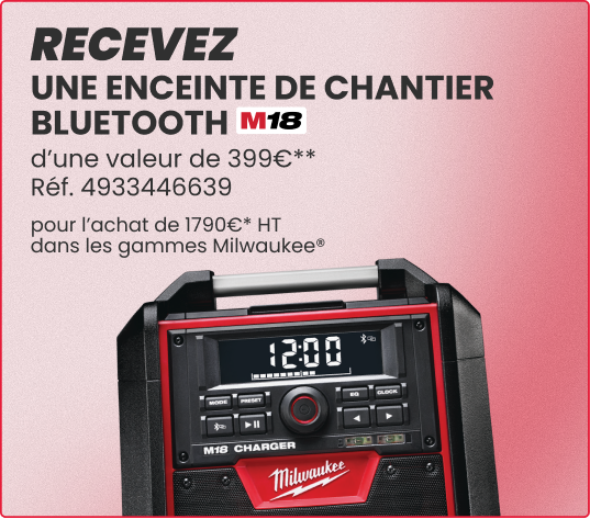 Radio de chantier MILWAUKEE 18V chargeur 18V M18 RC-0 - 4933446639 Radio de chantier MILWAUKEE 18V chargeur 18V M18 RC-0 - 4933446639