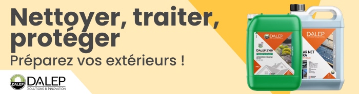 Nettoyer vos ext&eacute;rieurs avec Dalep