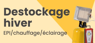 Destockage Hiver : jusqu'à -48% ! Destockage Hiver : jusqu'à -48% !