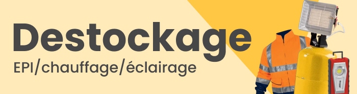 Destockage Hiver : jusqu'à -48% ! Destockage Hiver : jusqu'à -48% !