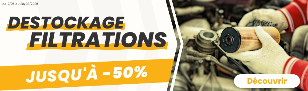 Des Promos jusqu'à -50% sur les filtres en stock
