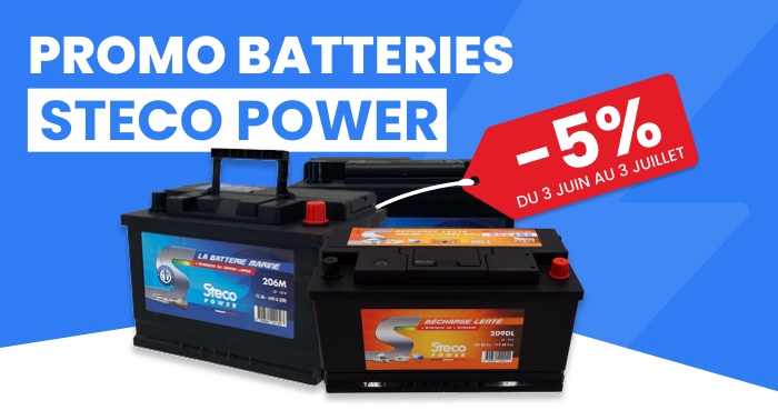 Promo batteries Steco Power Promo batteries Steco Power