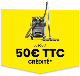 50€ ttc remboursés aspirateur eau et poussière AP ou TACT 50€ ttc remboursés aspirateur eau et poussière AP ou TACT