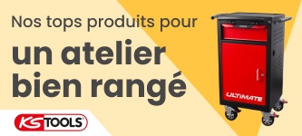 Un atelier bien rangé avec KS TOOLS