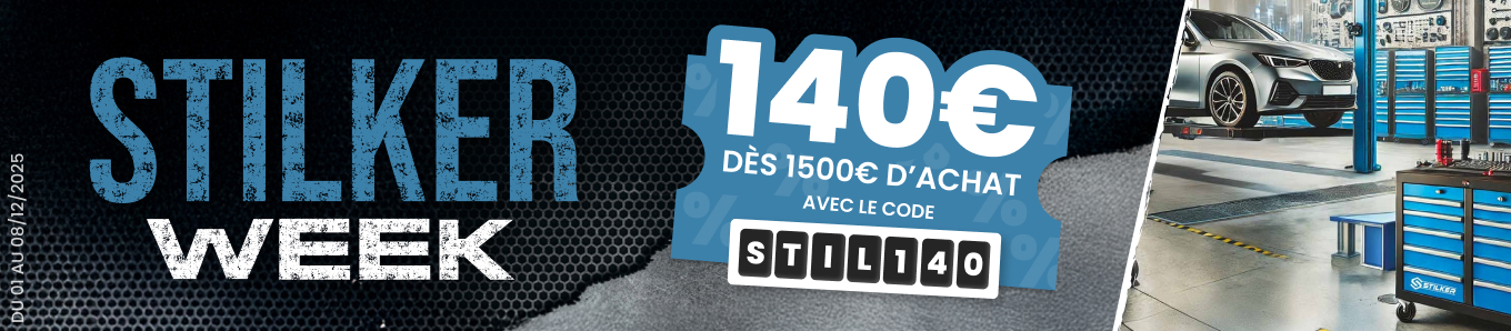 STILKER WEEK : Jusqu'a -140€ sur votre commande Stilker