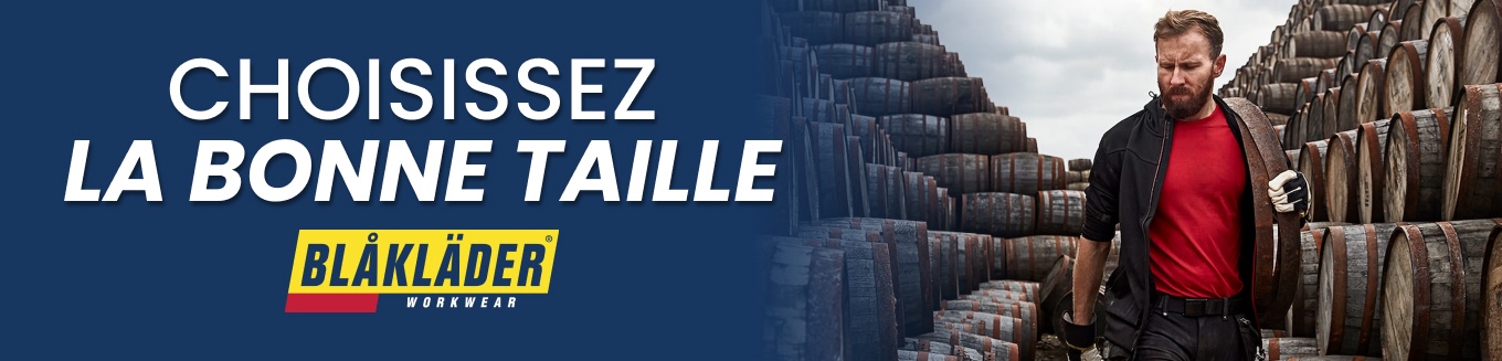 Guide des tailles Blaklader