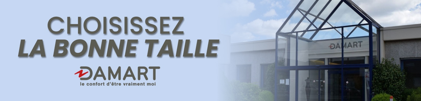 Guide des tailles Damart