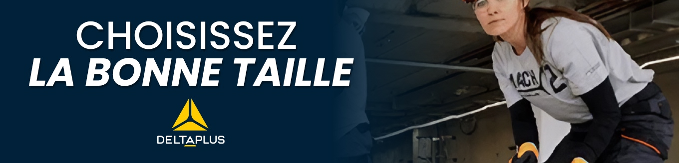 Guide des tailles Delta Plus