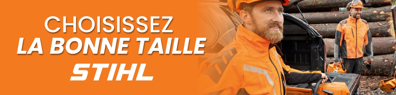 Guide des tailles stihl