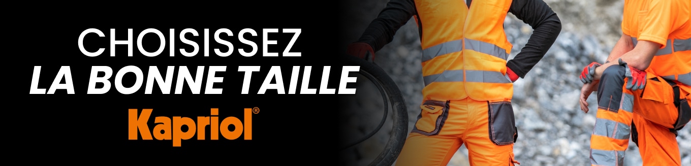 Guide des tailles Kapriol Guide des tailles Kapriol